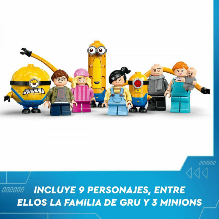 Set de construction Lego Minions y la mansión familiar de Gru