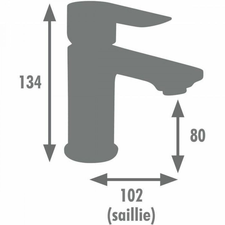 Mixer Tap Edouard Rousseau MILK Graphite