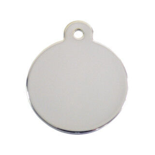 Identification plate for collar Imarc Circle Silver