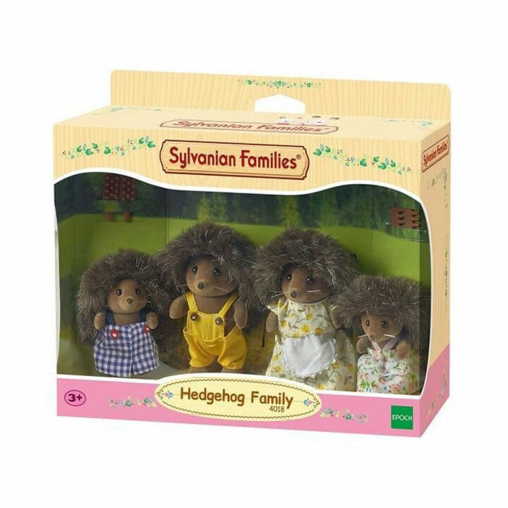 Set de Muñecos   Sylvanian Families 4018 Family Herisson 4 Piezas