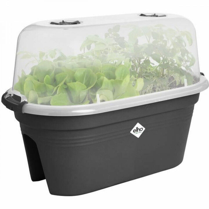 Blumentopf Elho Schwarz 55 x 28,5 x 25 cm