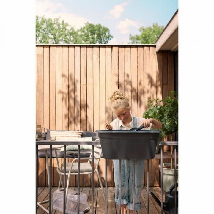 Plant pot Elho Black 55 x 28,5 x 25 cm