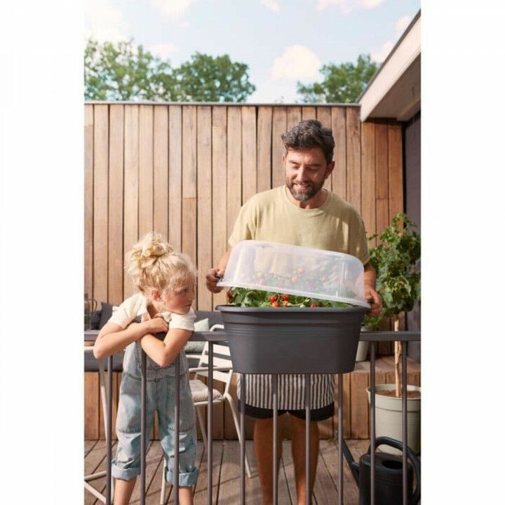 Bloempot Elho Zwart 55 x 28,5 x 25 cm