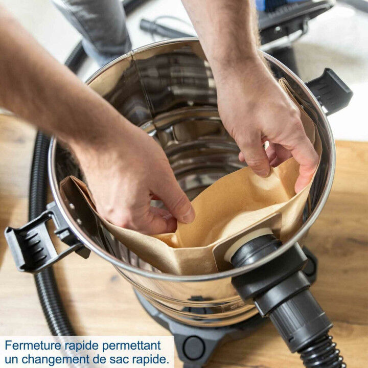 Aspirapolvere a umido e a secco Scheppach 1200 W 20 kPa 25 L