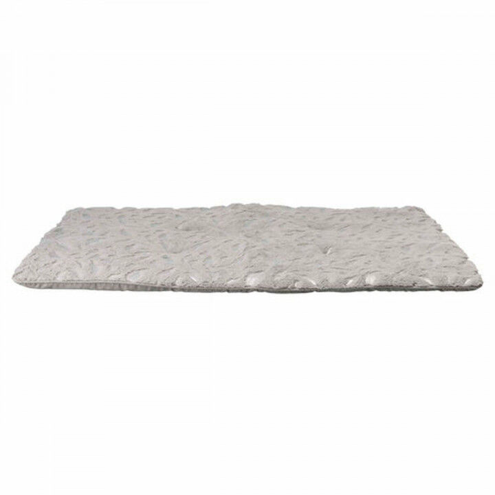 Pet blanket Trixie Feather Grey Silver Polyester 100 × 70 CM