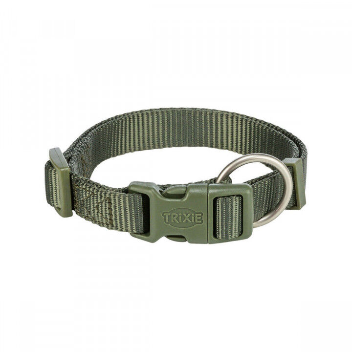 Hondenhalsband Trixie Premium Groen Olijf S 25-40 cm