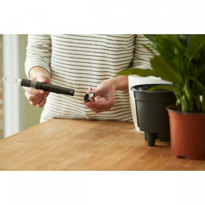 Plant pot Elho Black polypropylene Circular Modern Ø 21 cm 21 cm