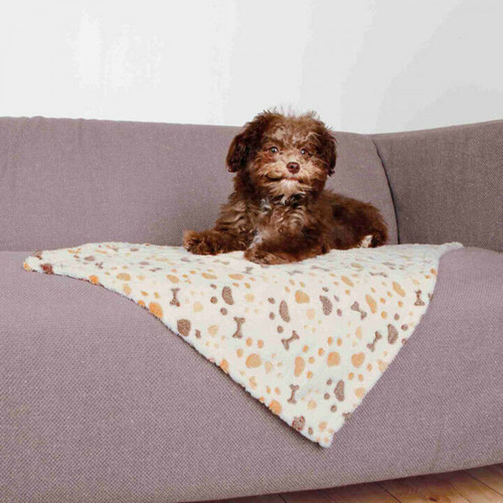 Pet blanket Trixie Lingo White Beige 75 × 50 cm