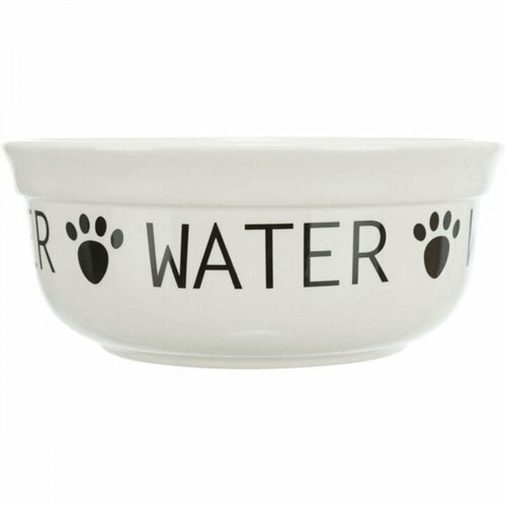 Voerbak voor honden Trixie Wit Zwart Ø 13 cm 250 ml