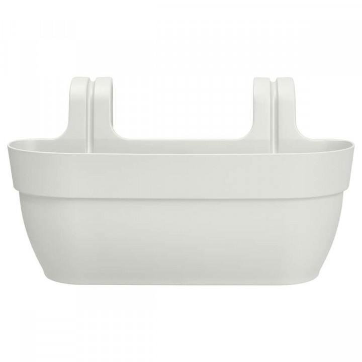 Hangende plantenbak Elho Wit Plastic 24 x 46 x 26,5 cm