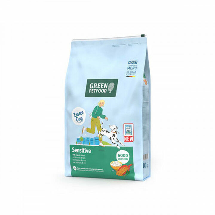 mangime Green Petfood InsectDog Sensitive 10 kg Riso