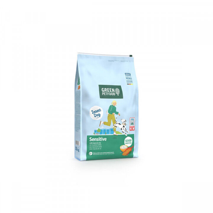 mangime Green Petfood InsectDog Sensitive 10 kg Riso
