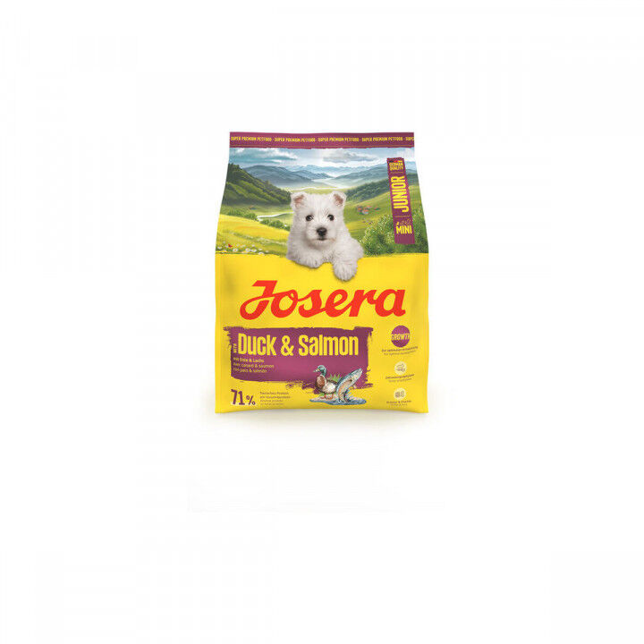 Futter Josera Mini Junior Lachsfarben Ente 900 g