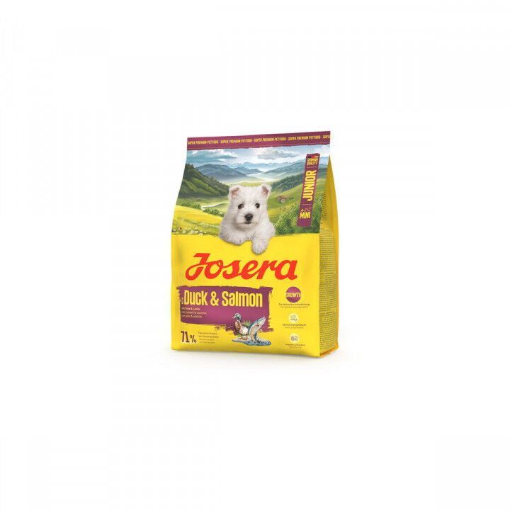 Futter Josera Mini Junior Lachsfarben Ente 900 g