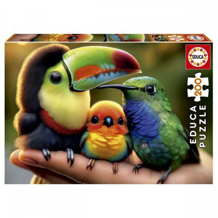 Puzzle Educa Oiseaux 200 Pièces