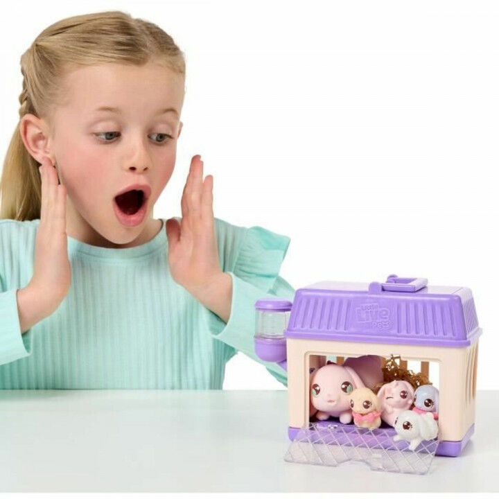 Plüschtier Little Live Pets Mama Surprise Rabbits Rosa Rose Plüsch Hase