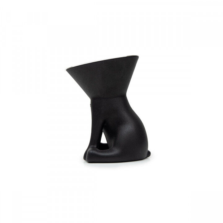 Ciotola per cani United Pets Up Elisabeth Nero Acciaio inossidabile Polietilene 1 L