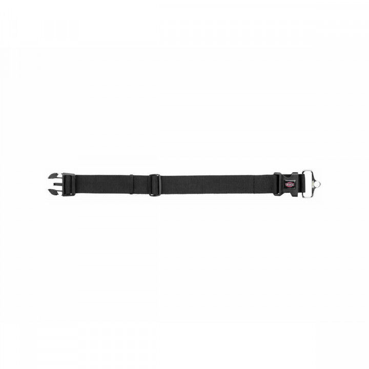 Hundehalsband Trixie New Premium Schwarz M/L 40-60 cm