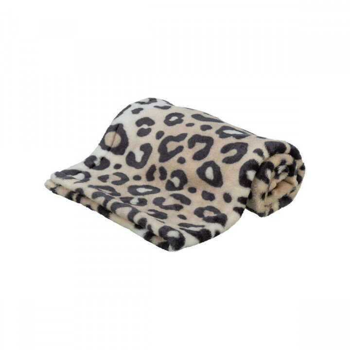 Couverture pour animaux de compagnie Trixie Leo Crème Polyester 70 x 50 cm