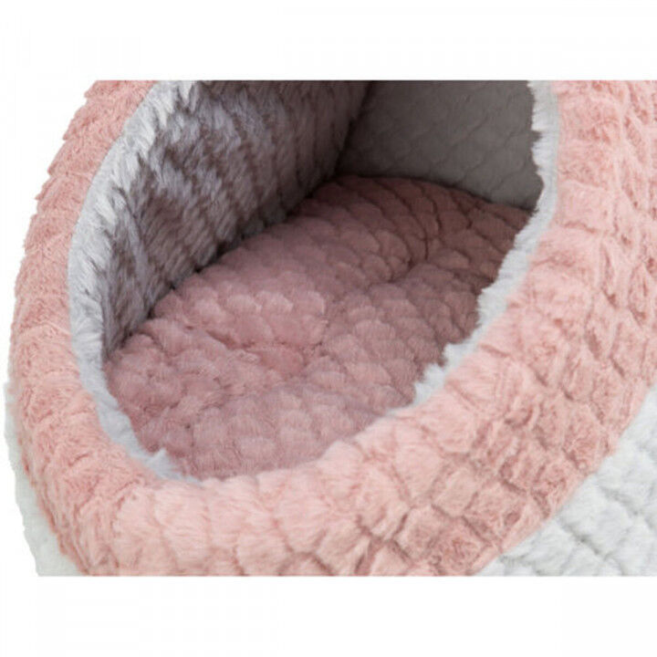 Cueva para gato Trixie Kaline Mio Gris Rosa oscuro 35 x 26 x 41 cm