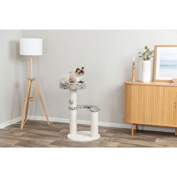 Kratzbaum für Katzen Trixie Leo Creme Ø 48 cm 82 cm