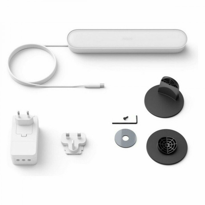Lampada da tavolo Philips Pack individual barra de luces Play Bianco Sintetico Plastica