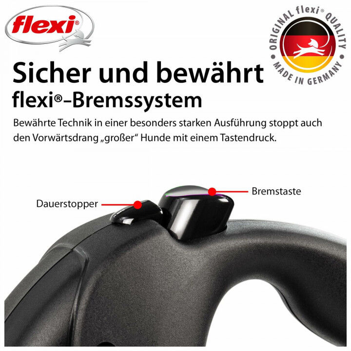 Hundeleine Trixie Schwarz