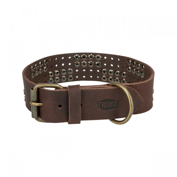 Dog collar Trixie Rustic Dark brown XL