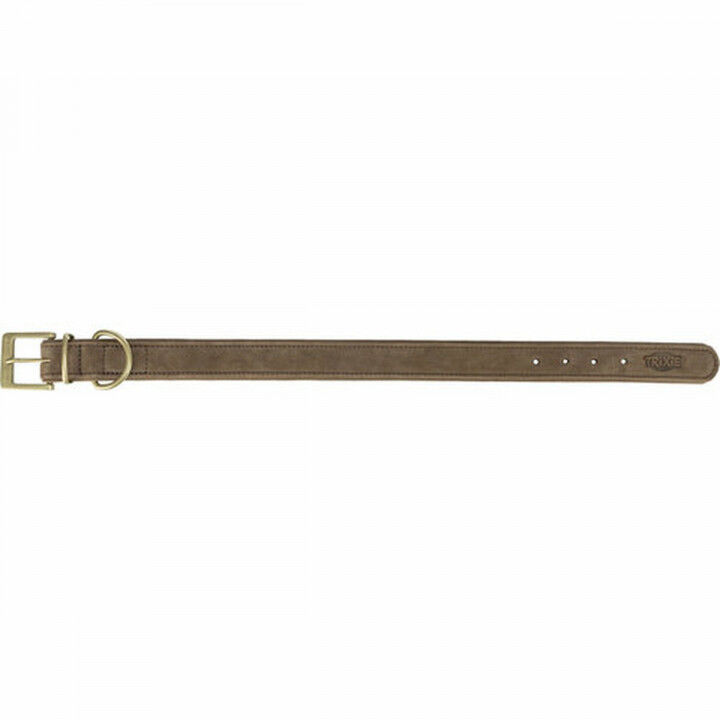 Dog collar Trixie Pure Brown S-M 31-37 cm