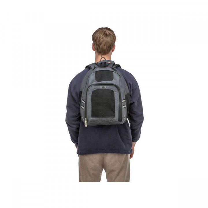 Huisdierenrugzak Trixie Grijs 34 × 44 × 26 cm