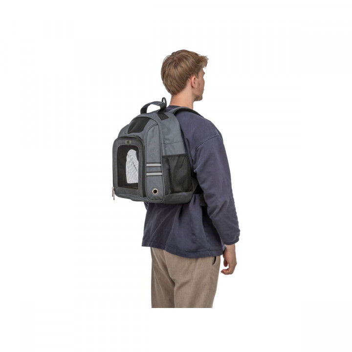 Rucksack für Haustiere Trixie Grau 34 × 44 × 26 cm
