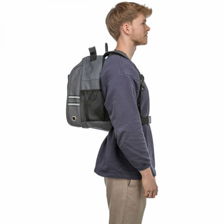 Huisdierenrugzak Trixie Grijs 34 × 44 × 26 cm