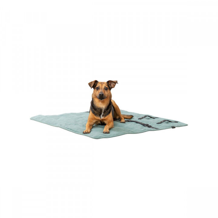 Pet blanket Trixie CityStyle Green Polyester Cotton 80 × 80 cm