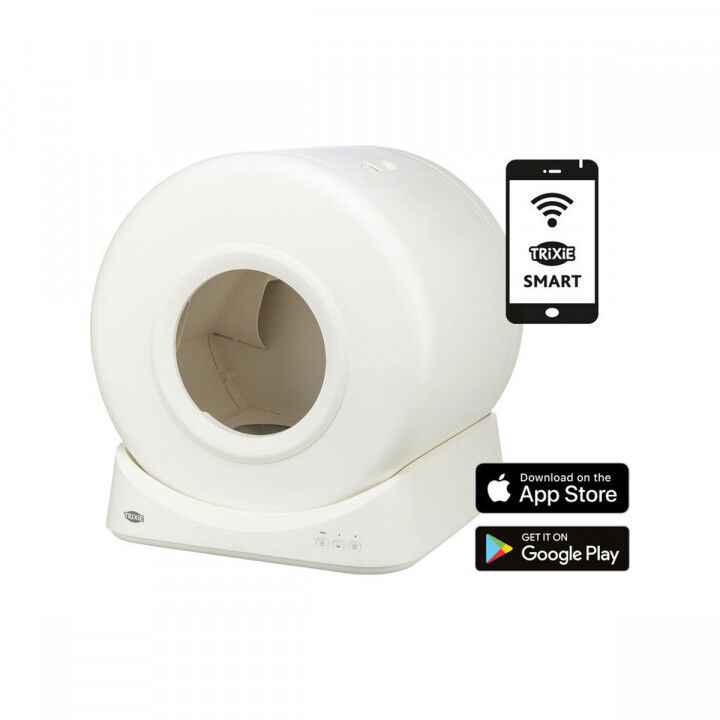 Zelfreinigende kattenbak Trixie Wit 51 x 56 x 54 cm Plastic