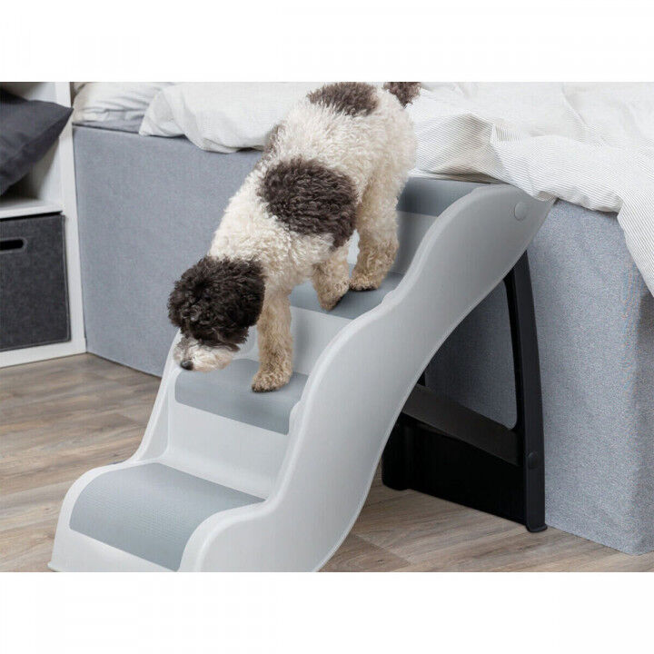 Staircase Trixie Light grey Natural rubber Plastic TPR 38,5 x 60 x 79 cm