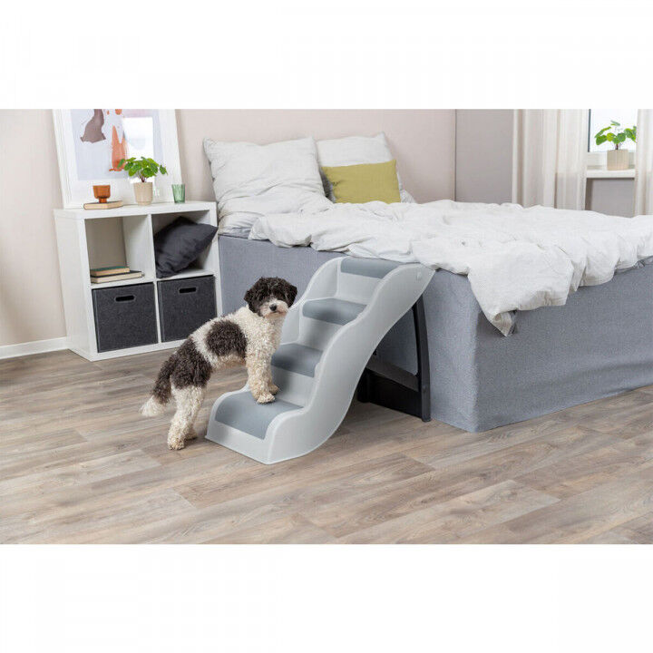 Escalier Trixie Gris clair Caoutchouc Plastique TPR 38,5 x 60 x 79 cm