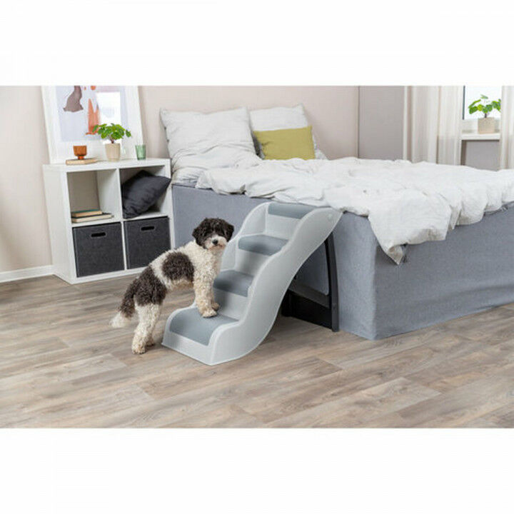 Escalier Trixie Gris clair Caoutchouc Plastique TPR 38,5 x 60 x 79 cm