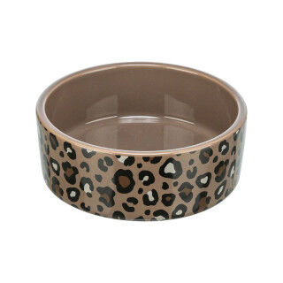 Dog Feeder Trixie Leo Brown Ceramic Ø 12 cm 300 ml