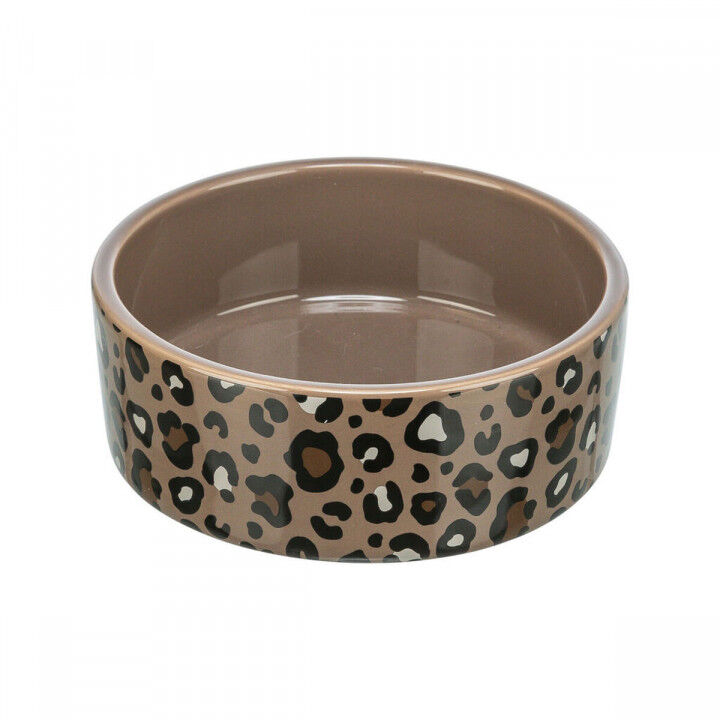 Futternapf für Hunde Trixie Leo Braun aus Keramik Ø 12 cm 300 ml