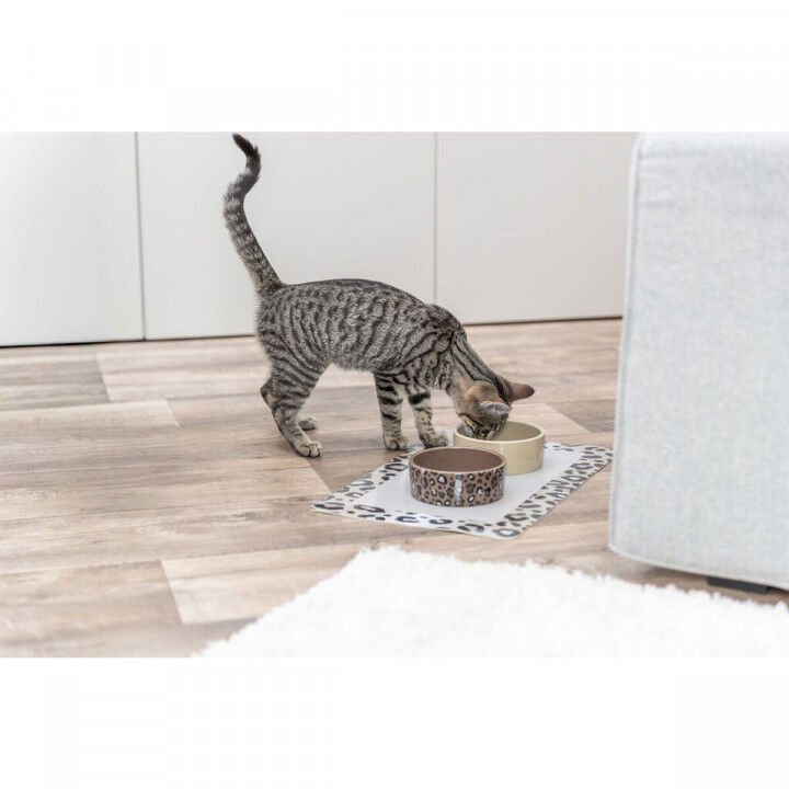 Futternapf für Hunde Trixie Leo Braun aus Keramik Ø 12 cm 300 ml