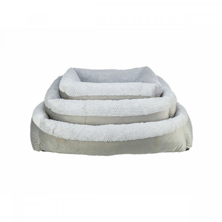 Lit pour chien Trixie Livia Soft Gris 100 x 70 cm