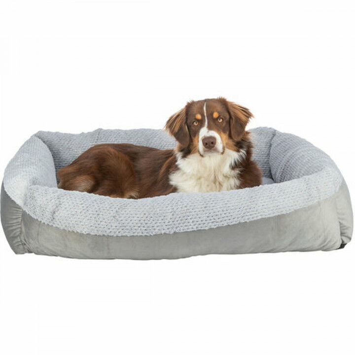 Hundebett Trixie Livia Soft Grau 100 x 70 cm