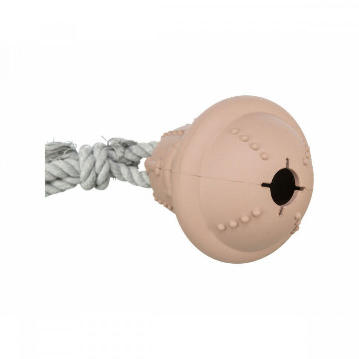 Cat toy Trixie Beige Cotton Natural rubber Christmas Bell