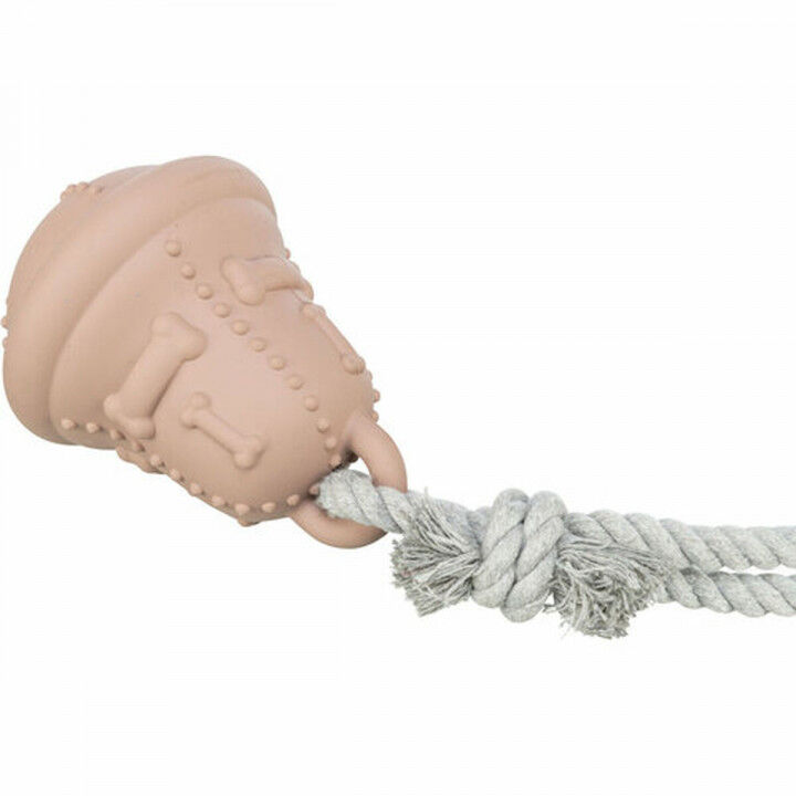 Jouet pour chats Trixie Beige Coton Caoutchouc Noël Cloche