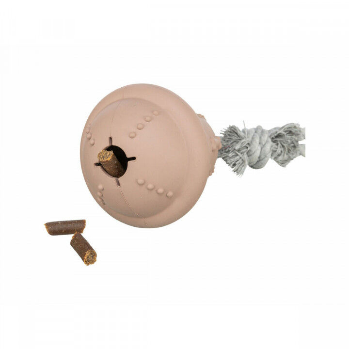 Cat toy Trixie Beige Cotton Natural rubber Christmas Bell