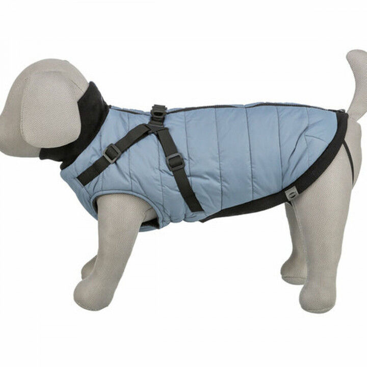 Hundemantel Trixie Pontis Blau Grau XXS