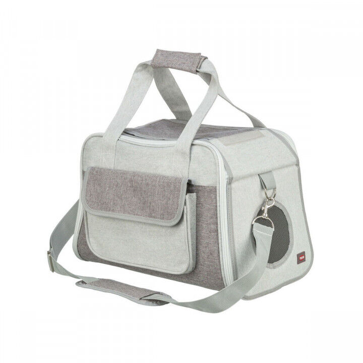 Tasche für Haustiere Trixie Grau 25 × 27 × 42 CM