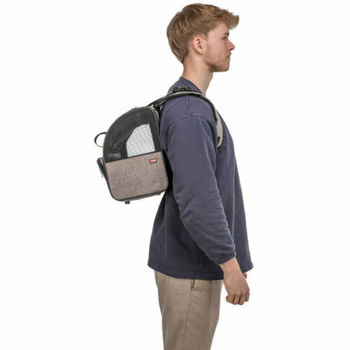 Tasche für Haustiere Trixie Braun Beige 41 x 30 x 21 cm