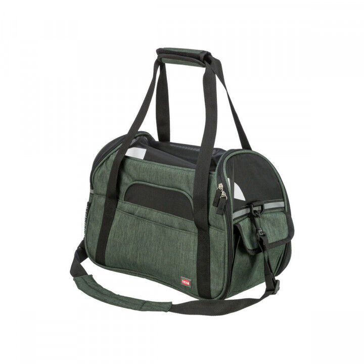 Tasche für Haustiere Trixie grün Olive 19 × 28 × 42 CM