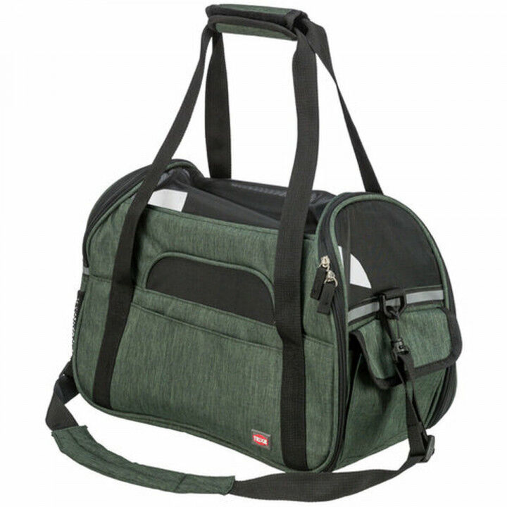 Tasche für Haustiere Trixie grün Olive 19 × 28 × 42 CM